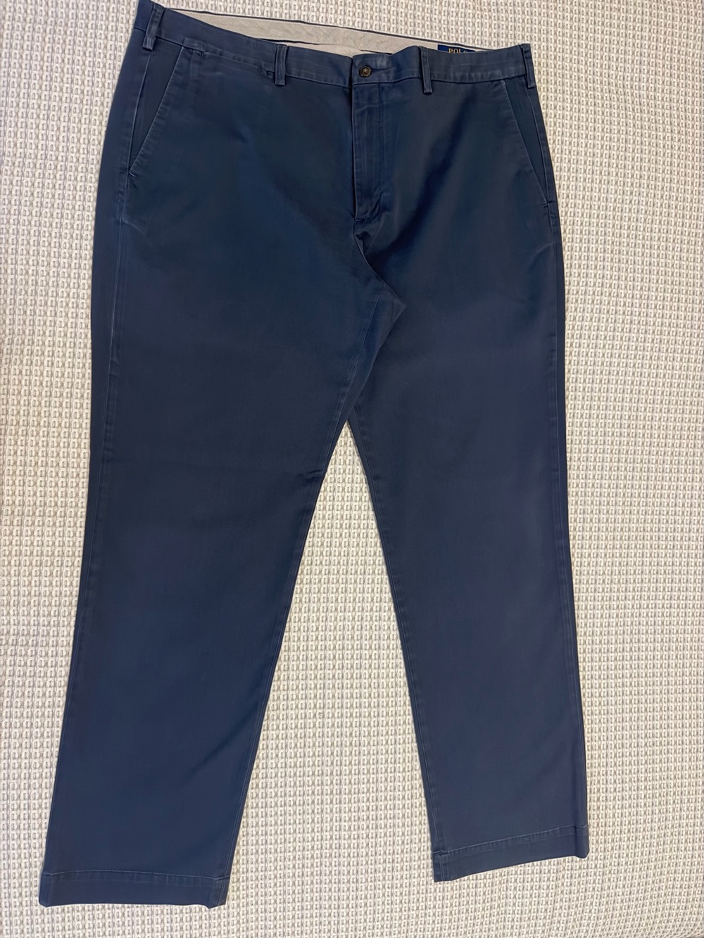 Ralph Lauren Navy Blue Stretch Chinos